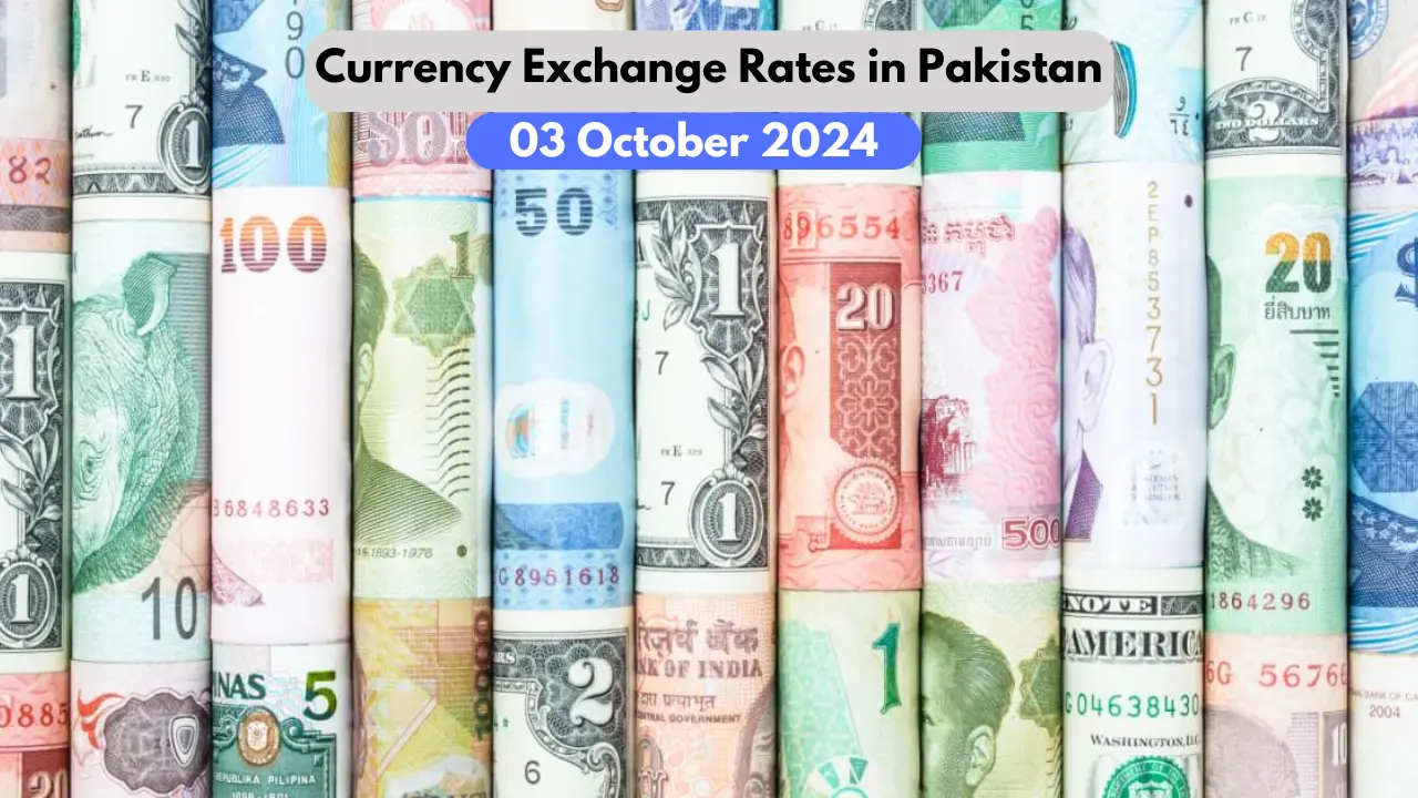 Today Currency Exchange Rates in Pakistan